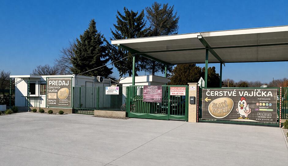 Vajcia - Predajňa v Bernolákove